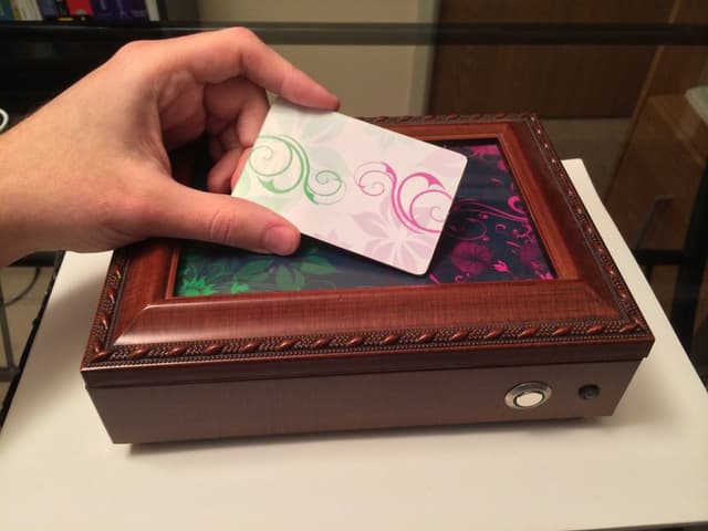 RFID Keepsake Box