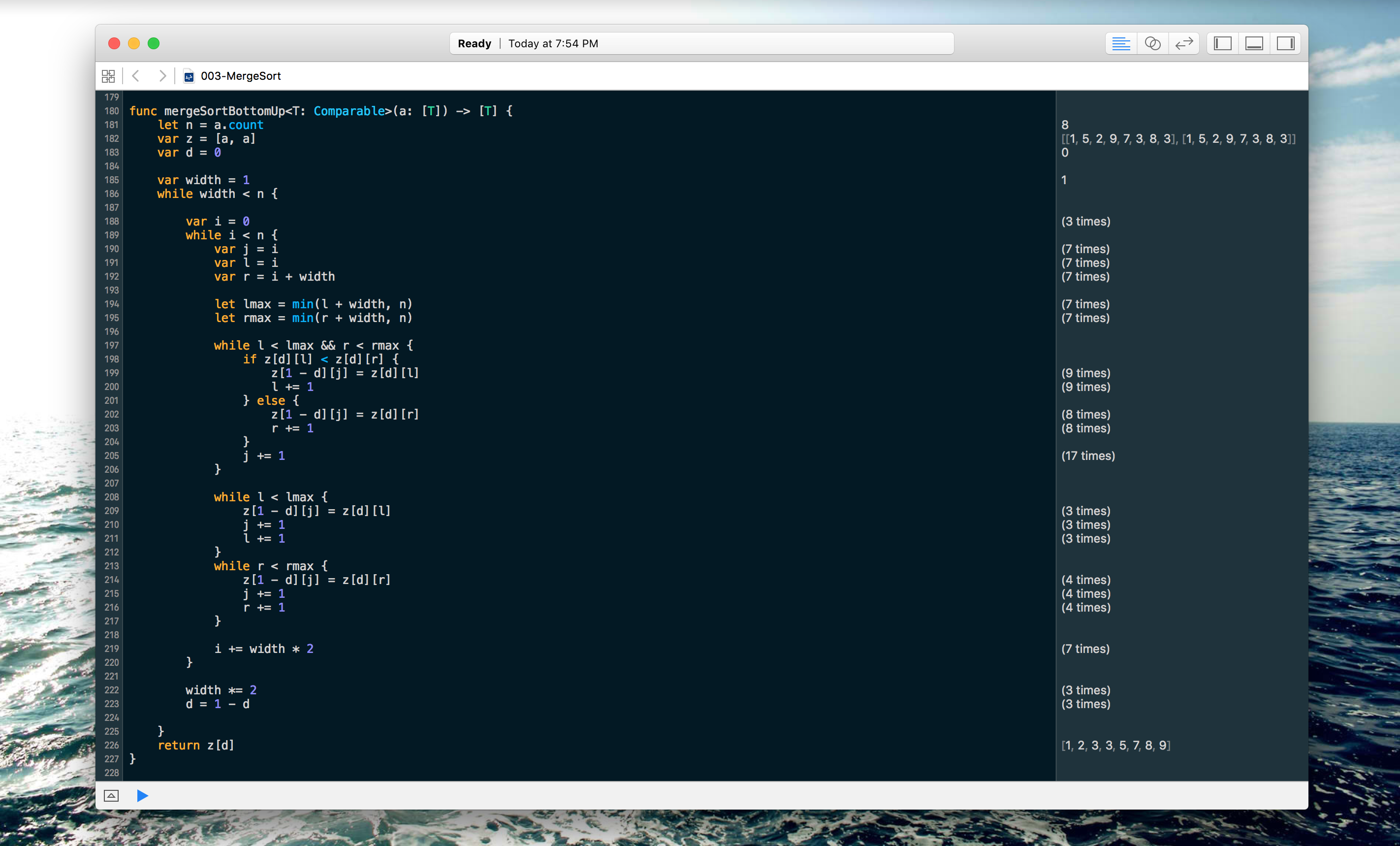 MergeSort